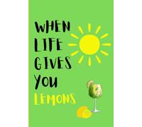 When life gives you lemons: Track your struggle and celebrate your solutions, motivational journal