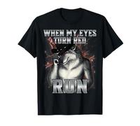 When My Eyes Turn Red Run Camiseta