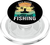 When Nothing Is Going Right Pesca Pescador Divertido PopSockets PopGrip para MagSafe
