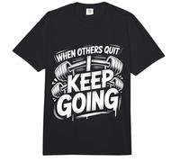 When Others Quit I Keep Going Excuse Grind Mindset ||- Comfort Colors Adult Heavyweight T-Shirt