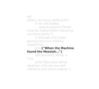 When the Machine Found the Messiah