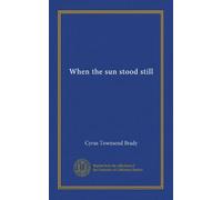 When the sun stood still