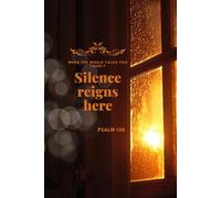 When The World Talks Too Loudly, Silence Reigns Here: Every Page Is A Meeting. Every Prayer Is A Conversation.Christian Notebook,Bible Journal,Bible Study Journal, Christian Gift
