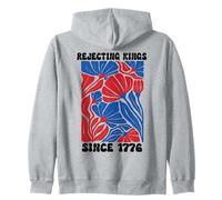 When Tyranny Becomes Law Resist Flag No Kings in America USA Sudadera con Capucha