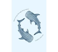 When You Go Through Deep Waters I Will Be With You: A Faith-Based Journal: 120-Page Lined Notebook for Prayer, Reflection, Strength, and Spiritual Growth | Little Blessings Paper Company