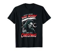 When You'Re Dead Inside But It's Christmas Camiseta