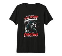 When You'Re Dead Inside But It's Christmas Camiseta Premium