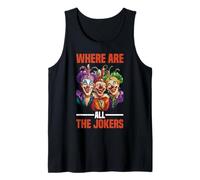 Where Are All The Jokers Juego de jugadores de Mahjong ---- Camiseta sin Mangas