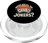Where Are All The Jokers Juego de Jugadores de Mahjong |- PopSockets PopGrip para MagSafe