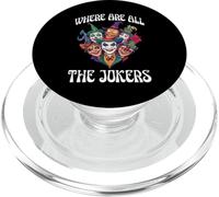 Where Are All The Jokers Juego de Jugadores de Mahjong - PopSockets PopGrip para MagSafe
