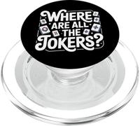Where Are All The Jokers Mahjong Player Game |- PopSockets PopGrip para MagSafe