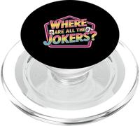 Where Are All The Jokers Mahjong Player Game - PopSockets PopGrip para MagSafe