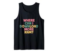 Where Can I Download More Ram Computer Programmer - Camiseta sin Mangas