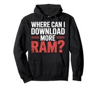 Where Can I Download More Ram Programador de computadoras |- Sudadera con Capucha
