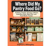 Where Did My Pantry Food Go?: A Pantry, Freezer, Grocery, Leftover, Expiration Date, Meal Plan, and Food Waste Tracker