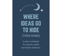 Where Ideas Go to Hide (Then Shine): Lined Notebook for Writers, Thinkers & Creative List-Makers | Perfect Gift | Ideal for Work School Office