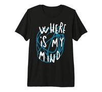 Where is my Mind Streetwear Skatewear Openmind Art Creative Camiseta Premium
