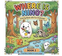 Where is Nino?: Coloring Book with Fun Challenges (Onde Está o Nino?)