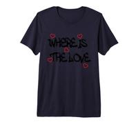 Where is The Love T-Shirt - Bold & Thought-Provoking Design Camiseta Premium