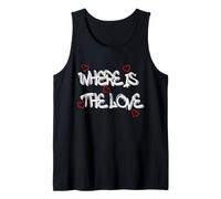 Where is the Love T-Shirt - Bold & Thought-Provoking Design Camiseta sin Mangas