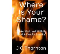 Where Is Your Shame?: “Woke, Weak, and Willfully Blind: A Case for Insanity”