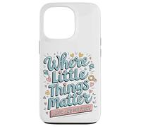 Where Little Things Matter Matrona Design Carcasa para iPhone 13 Pro
