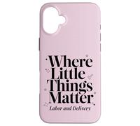 Where Little Things Matter Matrona Design Carcasa para iPhone 16 Plus