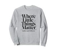 Where Little Things Matter Matrona Design Sudadera
