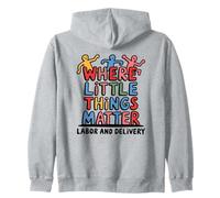 Where Little Things Matter Matrona Design Sudadera con Capucha