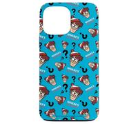 Where’s Waldo Faces and Question Marks All-Over Print Carcasa para iPhone 13 Pro MAX