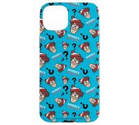 Where’s Waldo Faces and Question Marks All-Over Print Carcasa para iPhone 15 Plus