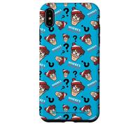 Where’s Waldo Faces and Question Marks All-Over Print Carcasa para iPhone XS MAX