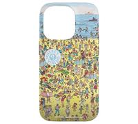 Where’s Waldo The Beach Scene Front & Back Carcasa para iPhone 14 Pro