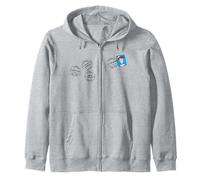 Where’s Waldo The Beach Scene Front & Back Sudadera con Capucha