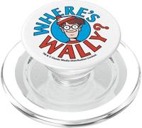 Where’s Wally Logo and Back Pose Front & Back PopSockets PopGrip para MagSafe