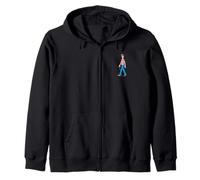 Where’s Wally Marching Search Front & Back Sudadera con Capucha