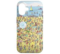 Where’s Wally The Beach Scene Front & Back Carcasa para iPhone 16