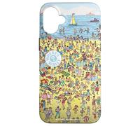 Where’s Wally The Beach Scene Front & Back Carcasa para iPhone 16 Plus