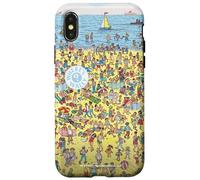 Where’s Wally The Beach Scene Front & Back Carcasa para iPhone X/XS
