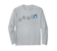 Where’s Wally The Beach Scene Front & Back Manga Larga