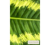 Where Stillness Begins,A Calm Nature-Inspired Notebook with Lush Tropical Greenery for Clear Thoughts, Creativity, and Everyday Reflection