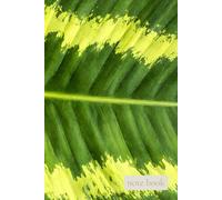 Where Stillness Begins,A Calm Nature-Inspired Notebook with Lush Tropical Greenery for Clear Thoughts, Creativity, and Everyday Reflection