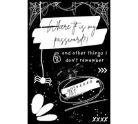 Where tf is my password: Password book with alphabetical tabs | Hilarious Gift for Seniors, Women, Mom and Grandma on Christmas, Mother's Day, and Birthdays | 6"x 9" | 112 pages