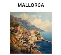 Where the Cliffs Meet the Sea | Mallorca Travel Journal | College Ruled Notebook for Writers & Wanderers | 100 Pages, 7.5 x 9.25 | Mediterranean Spain Coastal Art Cover