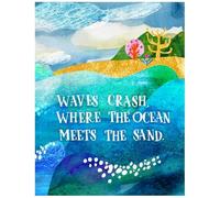 Where the Ocean Meets the Sand - Children's Book of the Ocean for Ages 3-8, Discover All The Exciting Things You Can See & Do On a Beach - Beautifully Illustrated Ocean Book for Toddlers