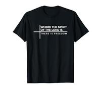 Where The Spirit of The Lord Is There Is Freedom Camiseta