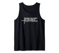 Where The Spirit of The Lord Is There Is Freedom Camiseta sin Mangas