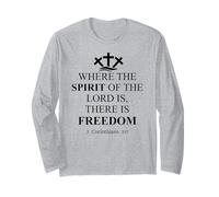 Where The Spirit of The Lord is There is Freedom Christian Manga Larga