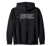 Where The Spirit of The Lord Is There Is Freedom Sudadera con Capucha