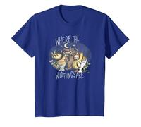 Where The Wild Things Are Group Camiseta, Niños, Azul Real, 4 años